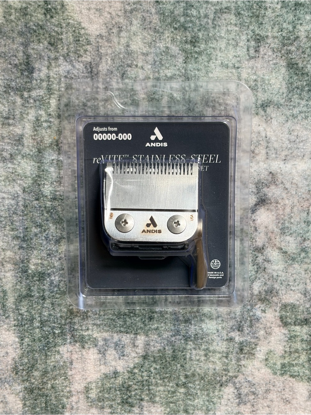 Andis Revite Replacement Fade Blade #86015 Stainless Steel NIB